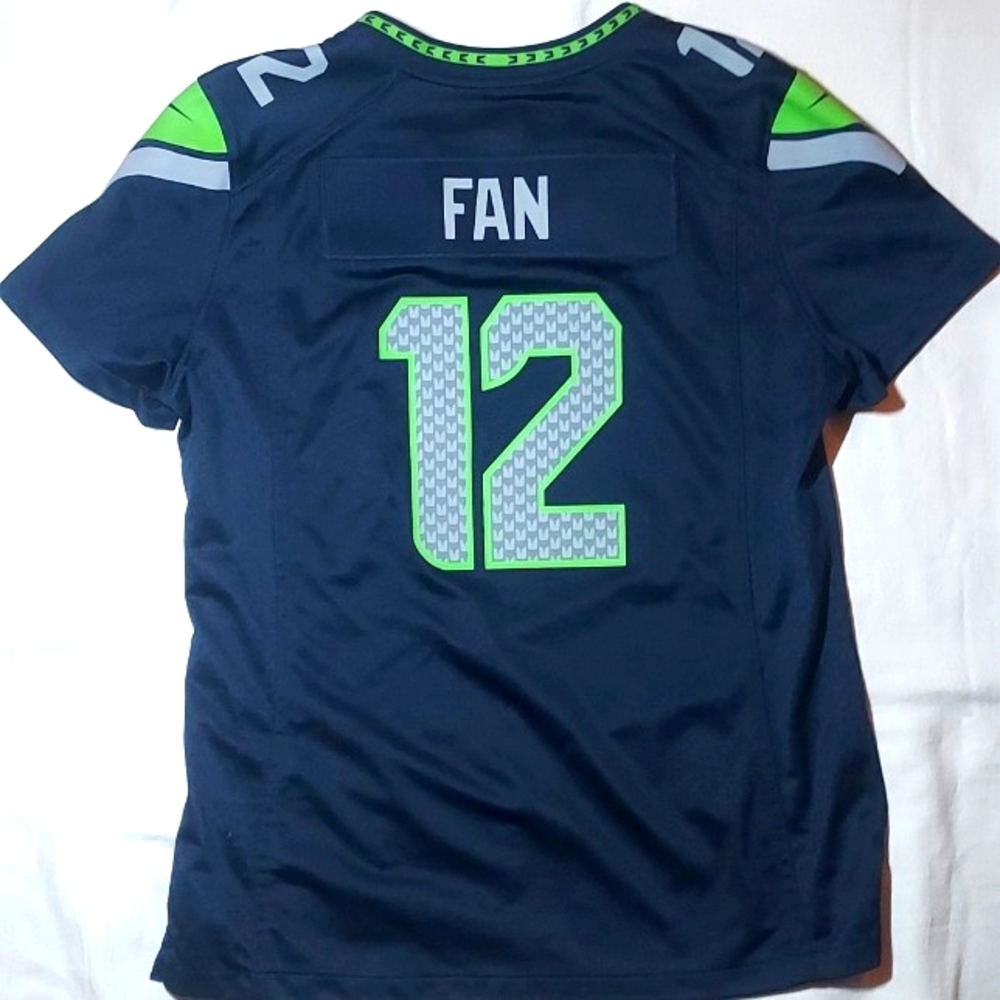 12th Fan Seattle Seahawks Youth  Nike Dri-FIT NFL Limited Football Jersey Unisex